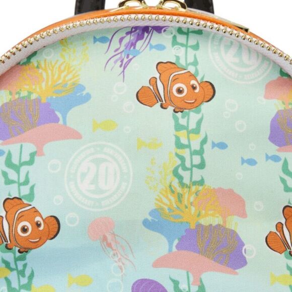 Loungefly Disney Finding Nemo Cosplay Figural 20th Anniversary Mini Backpack - Picture 5 of 6